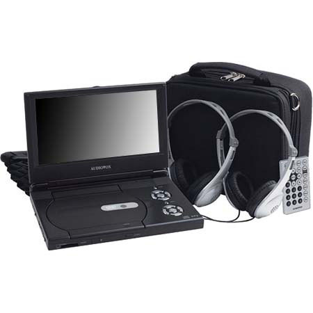 Audiovox D1988PK 9" Slim Line Portable DVD Player Kit