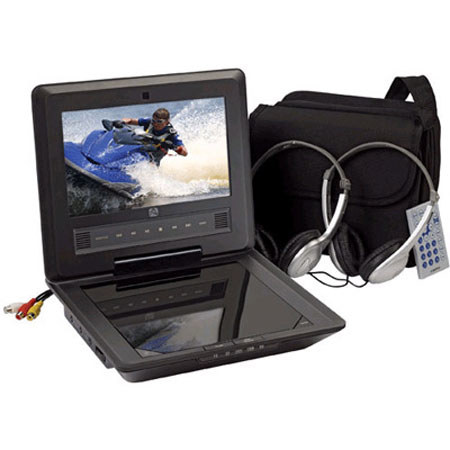 Audiovox D7104PK DVD Player with 7in Display