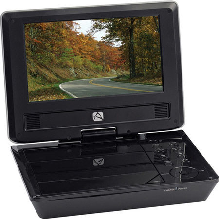 Audiovox D7104 Portable DVD Player with 7in LCD Display