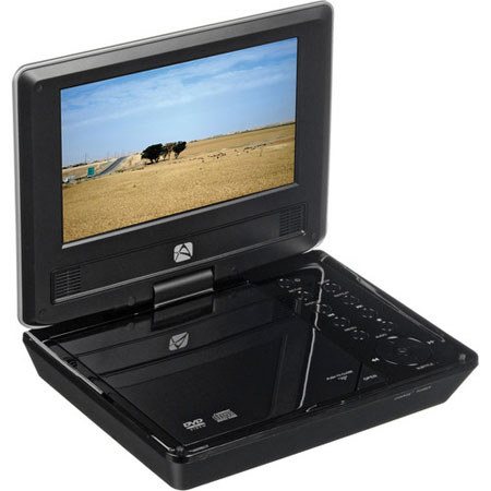 Audiovox D710 Portable DVD Player with 7in LCD Display