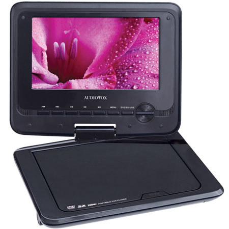 Audiovox DS7521PK Portable DVD Player with 7in Swivel