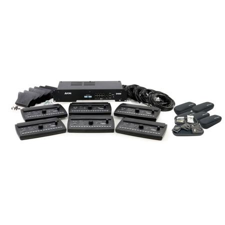 Aviom Mix320-D Personal Mixing System with D400-Dante A-Net Distributor