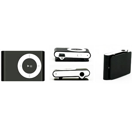 Avera Digital 2GB Clip MP3 Player - Black
