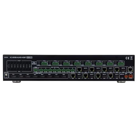 AVPro Edge AUHD 8x8 HDMI & HDBaseT Matrix Switcher