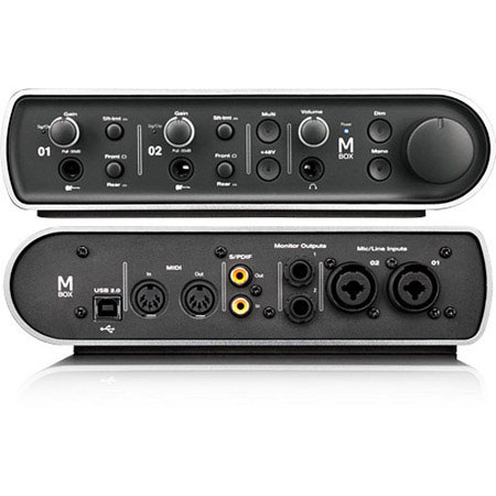 Avid Pro ProTools Studio Bundle, Tools Express + Mbox for Mac or PC, USB Port