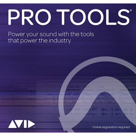 Avid Pro Tools Perpetual License Software, Upgrade & Support for 1 Year