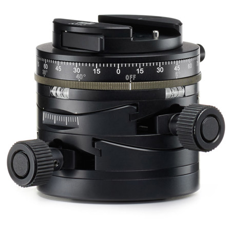 Arca Swiss Core 75 Leveler Geared Tripod Head with clicPan and monoballFix QR