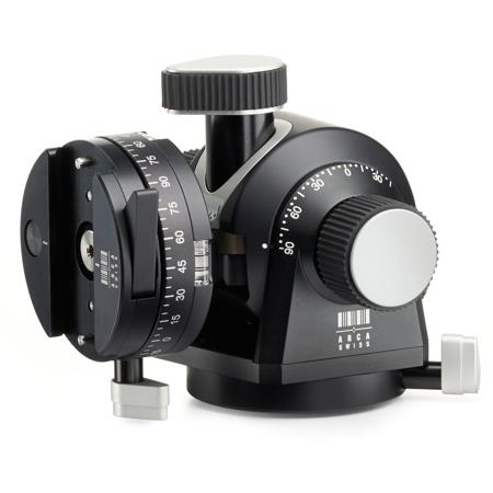 Arca Swiss d4 Geared Tripod Head with Quick Set MonoballFix (Plate Not Included)