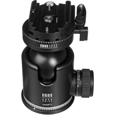 Arca Swiss Monoball Z1+ DP Tripod Head, Quick Set FlipLock