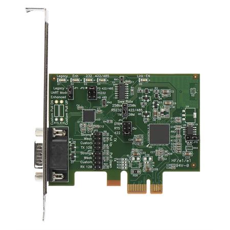 Axxon 1 Port Native PCI Express (PCI) RS232/422/485 Serial Host Adapter