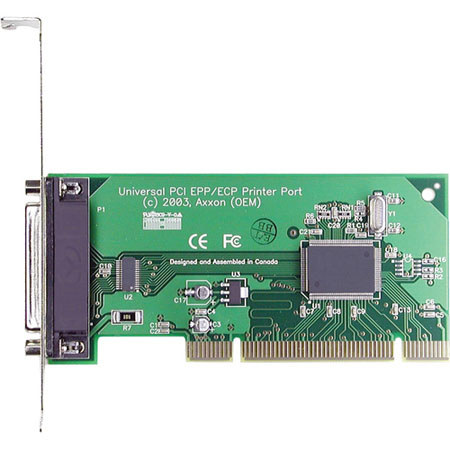 Axxon EPP/ECP Parallel Port PCI Controller Card