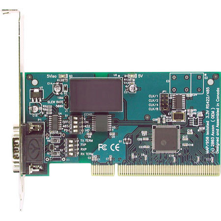 Axxon Single Port RS422/RS485 PCI Controller Card