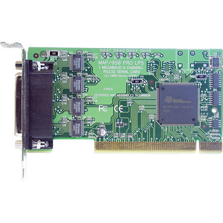 Axxon 4 Port RS232 PCI Controller Card