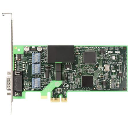 Axxon PCIe 1 Port Gavanically Isolated RS422/RS485 Serial Card Adapter