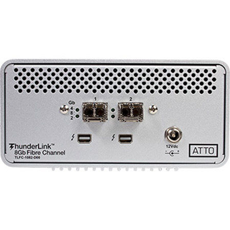 ATTO Technology FC 1082 10Gb/s Thunderbolt to 8Gb/s FC Desklink