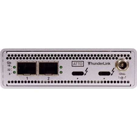 ATTO Technology ThunderLink FC 3322 2-Port Thunderbolt 3 to 2-Port FC Adapter