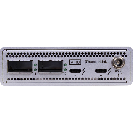 ATTO Technology ThunderLink NQ Thunderbolt 3 to Dual 40Gb Ethernet Adapter