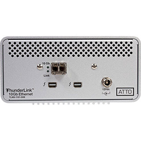 ATTO Technology NS 1101 10Gb/s Thunderbolt to 10Gb/s Ethernet Desklink