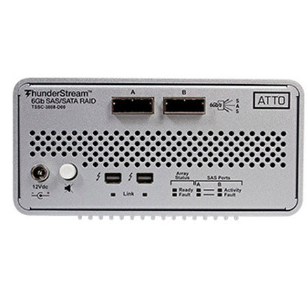 ATTO Technology SC 3808D 10Gb/s Thunderbolt to 6Gb/s SAS/SATA Desklink