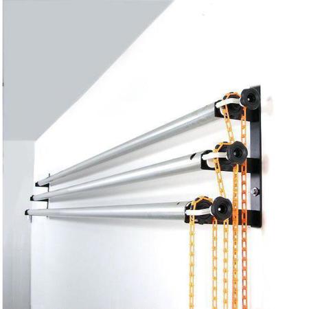 Alzo Digital 10' Wide Wall Mount Background Support Kit with 6 Poles