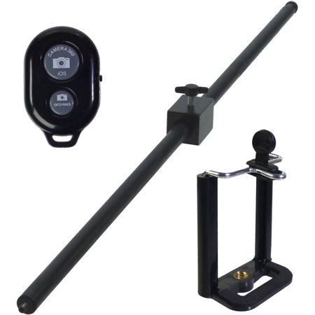 Alzo Digital Smartphone Camera Horizontal Mount for Overhead Product Photography