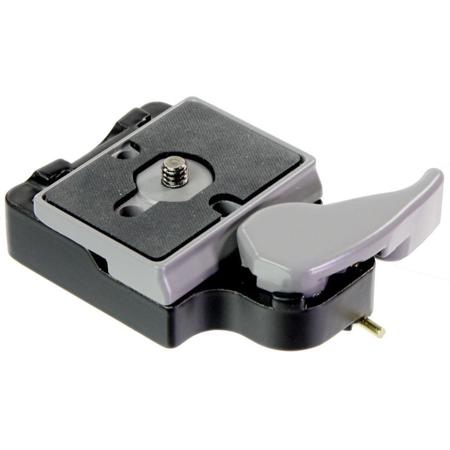 Alzo Digital Camera Quick Release Plate with Snap Lock for Tripod and Monopod