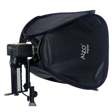 Alzo Digital Porta Flash Mini Softbox with Large Tilt Bracket and Ring