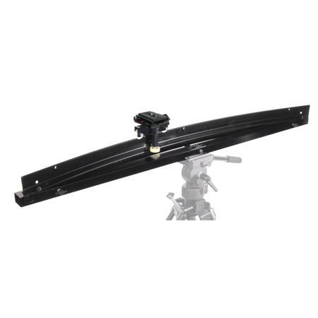 Alzo Digital Smoothy Radius and Linear Curved Camera Slider with Camera Quick Release Plate, Up to 3 lbs Capacity