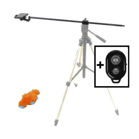 Alzo Digital Horizontal Camera Mount with Smartphone Mount & Shutter Release, OB