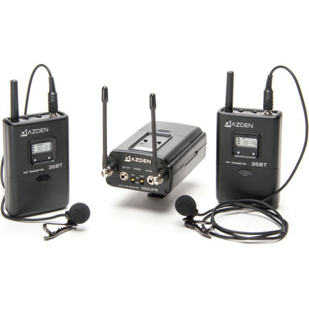 Azden 330LT Dual-Channel Twin Body-Pack Combo System