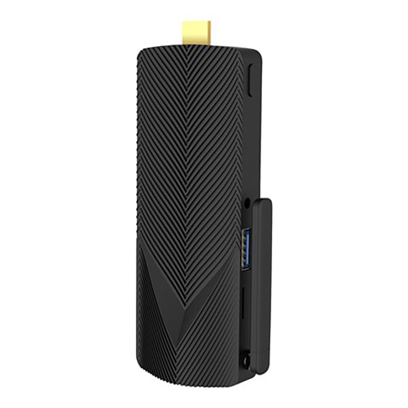 Azulle Access Pro Fanless Mini PC Stick, Intel N100 0.8GHz, 8GB RAM, 128GB eMMC, Windows 11 Pro with Zoom Software