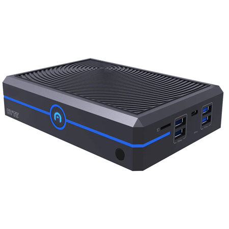 Azulle Byte Modular Mini Desktop Computer, Intel Celeron N4500 1.1GHz, 4GB RAM, 64GB eMMC, Windows 11 IoT Enterprise