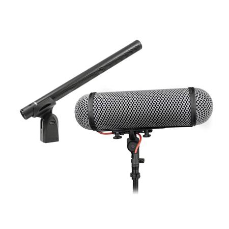 Azden SGM-3500L Hypercardioid Broadcast Shotgun Microphone W/Rycote Windshield