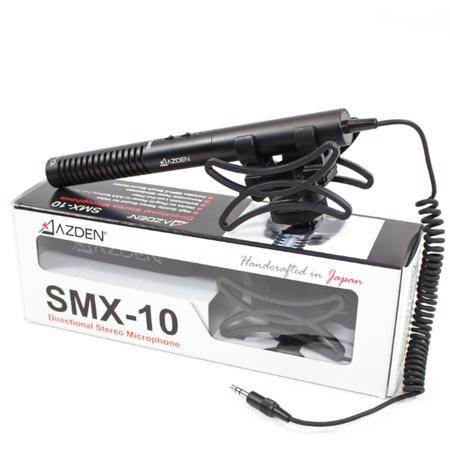 Azden SMX-10 High-Performance Stereo Camera Microphone