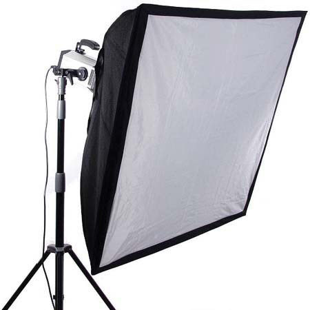 Alzo Digital 24x24in Fabric Double Coated Video Softbox