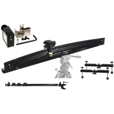 Alzo Digital Smoothy Radius/Curved and Linear Camera Slider Full Gear Kit with Motor Drive