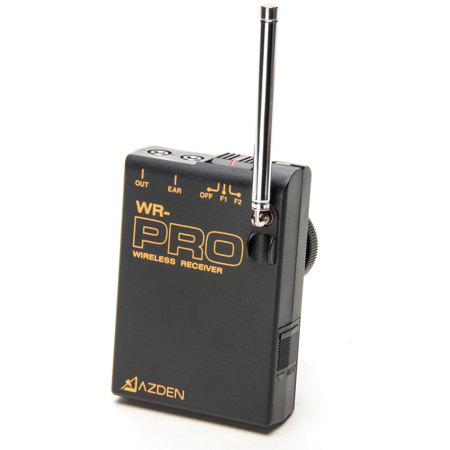 Azden WR-PRO Portable/Camera Mount VHF Receiver For PRO Series