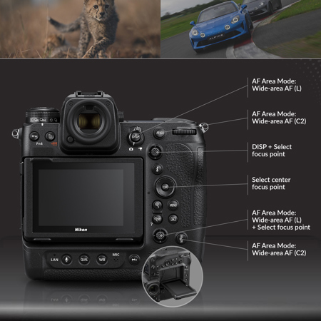 Nikon Z9 Mirrorless Camera with FTZ II Mount Adapter, Bundle with
