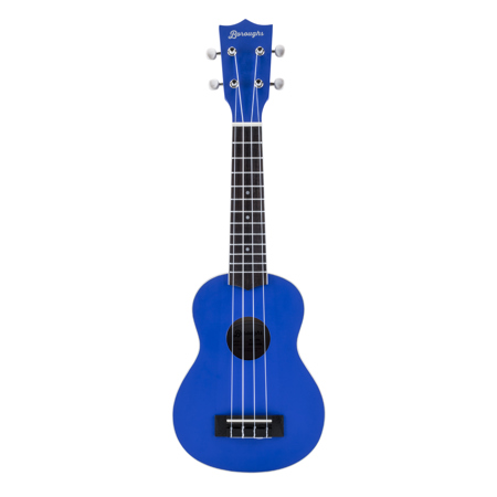 Boroughs B10USBL Soprano Ukulele, Blue