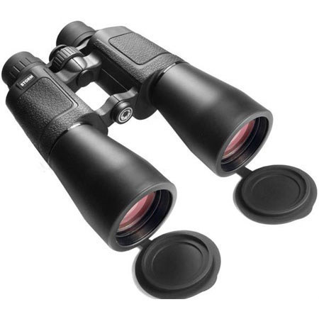 Barska 12x60 Storm Porro Prism Binocular, 4.9 Degree Angle of View, Black