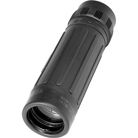 Barska 10x25 Lucid View Monocular, Blue Lens, Black