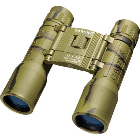 Barska 12x32 Lucid View Binocular, Camo