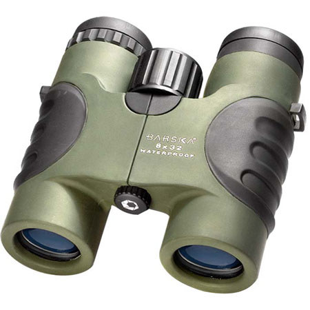Barska 8x32 Atlantic Roof Prism Binocular, Green, USA