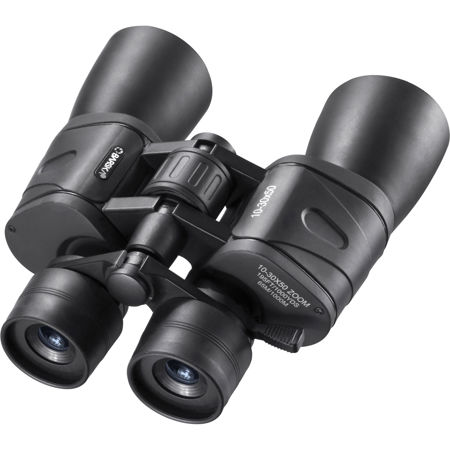 Barska 10-30x50 Gladiator Porro Prism Binocular, 3.7 Degree Angle of View, Black