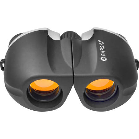 Barska 10x21 Blue Line Porro Prism Binocular, 6.0 Degree Angle of View, Black