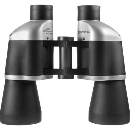 Barska 10x50 Focus Free Porro Prism Binocular, 7.0 Degree Angle of View, Black