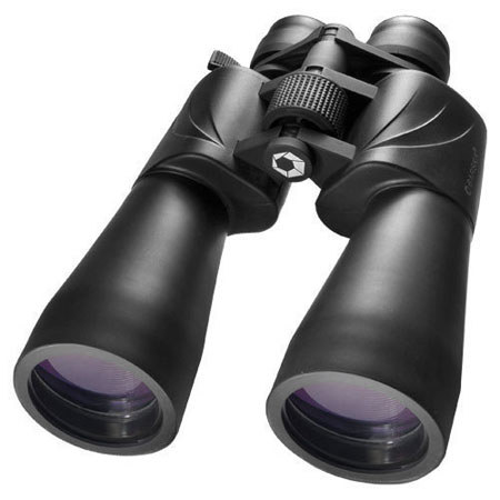 Barska 10-30x60 Escape Porro Prism Binocular, 5.6-3.1deg. Angle of View, Black