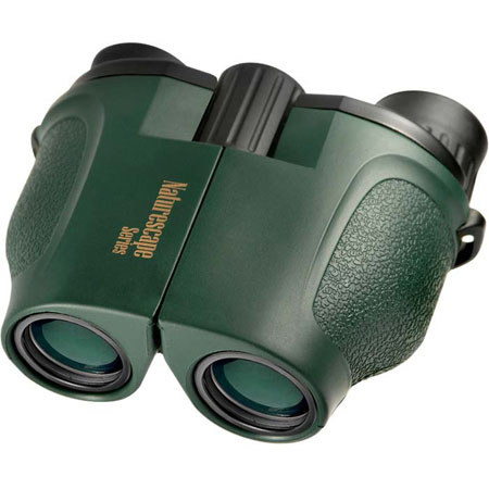 Barska 8x25 Naturescape Porro Prism Binocular, 6.5 Degree Angle of View, Green