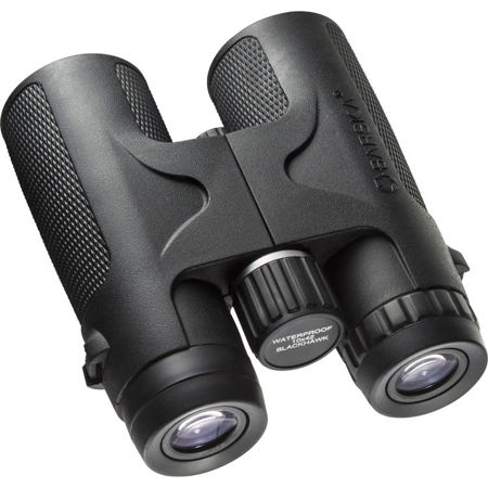 Barska 10x42 Blackhawk WP Roof Prism Binocular, 6.6 Degree Angle of View, Black