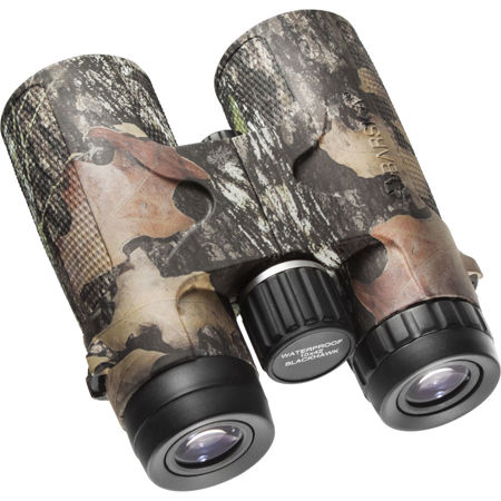 Barska 10x42 Blackhawk WP Roof Prism Binocular, 6.6 Deg Angle of View, Mossy Oak